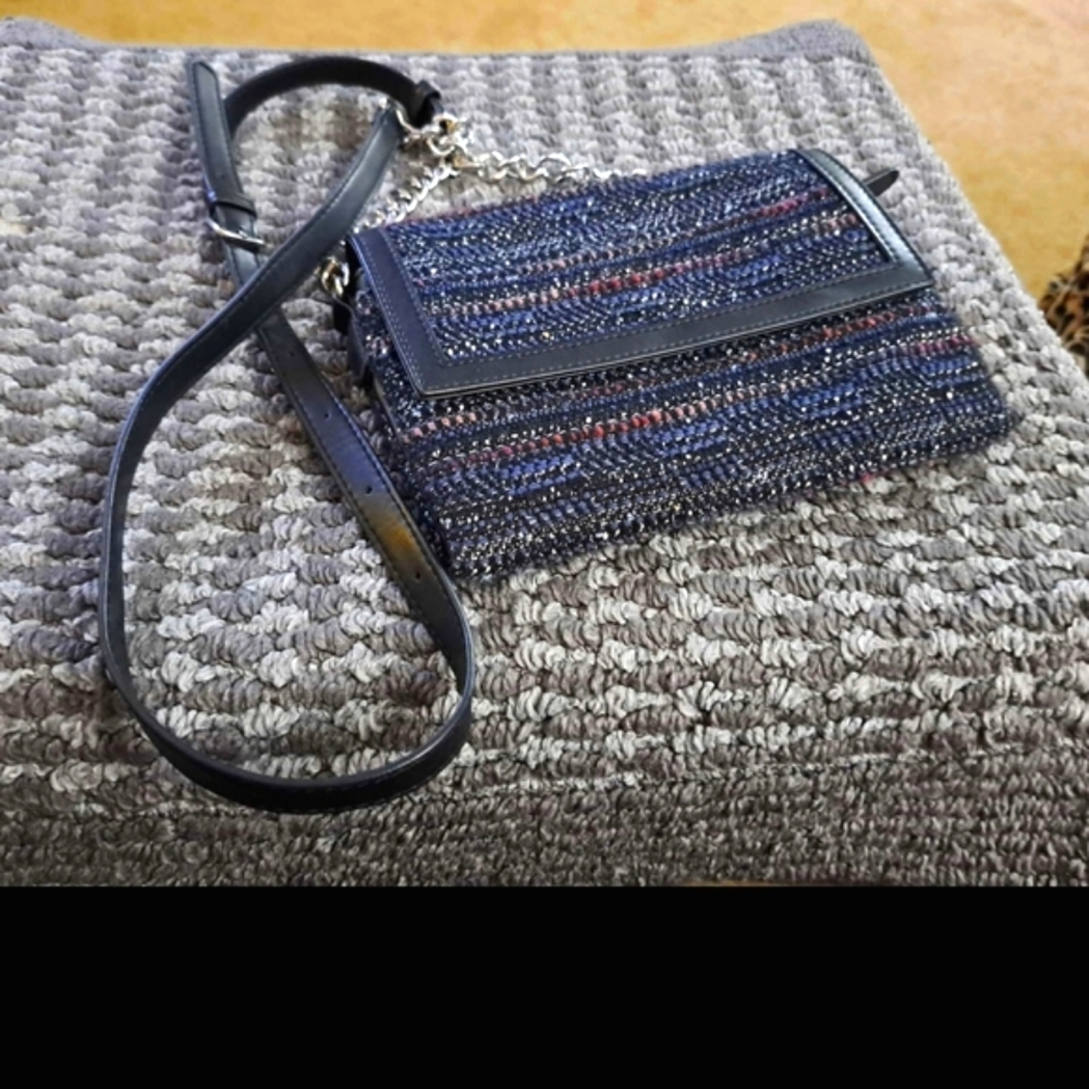 Navy/Multicolor Women's Bag
